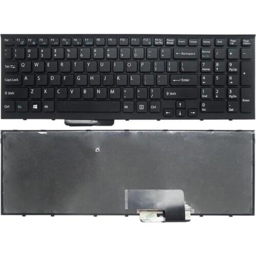 New laptop keyboard For Sony Vaio VPC-EH VPCEH EL PCG-71912L PCG-71913L PCG-71914L one screw Keyboard With Frame US