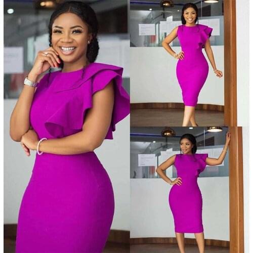 New Dashiki Traditional African Clothing Ruffle Sleeveless High Waist Dress African Clothes for Ladies African Clothing