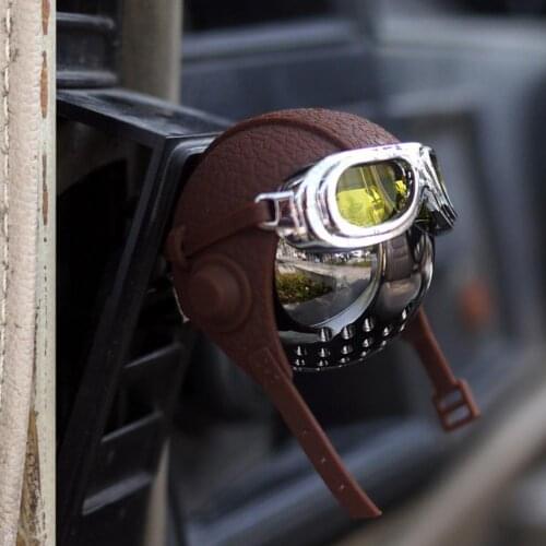 In-car Perfume Retro Head Lasting light Fragrance Creative Hanging Style Auto Air Fresher For Car