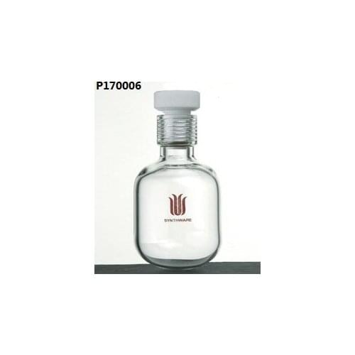 P170006 Pressure Vessel, Heavy wall, Capacity:350ml, O.D.*Overall.:80*115mm, GL thread Size:25