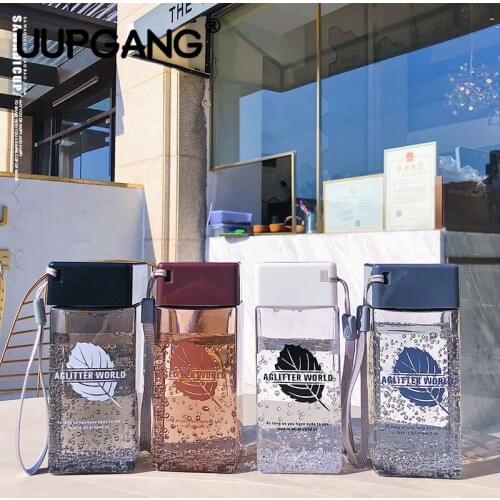 350ml Explosion Sports Water Bottles Outdoor Travel Portable Leakproof Plastic Drink Bottle BPA Free Eco-friendly