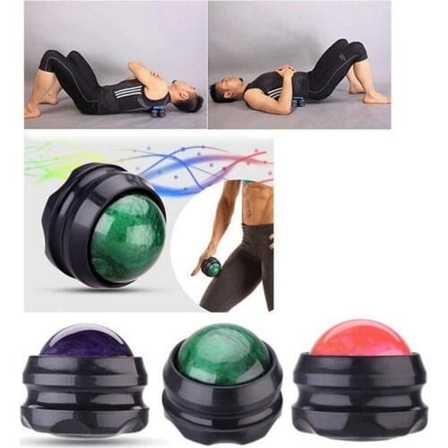 Cool Cold Massage Roller Ball Massager Body Therapy Foot Waist Hip Back Relaxer Stress Release Muscle Relaxation Equipment