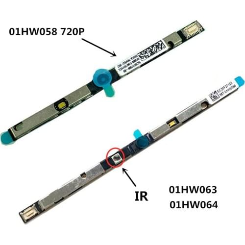 Laptop webcam/Camera board for Lenovo Thinkpad X1 Carbon 7th Gen T490s T495s X390 Yoga P1 X1 Extreme 01HW058 01HW063 01HW064