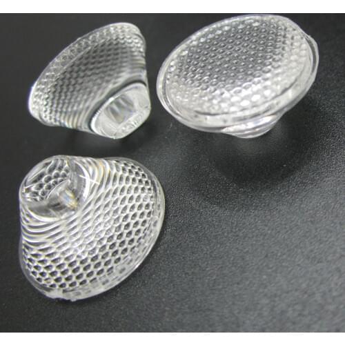 20mm 5/8/10/15/30/45/60 Degree Optical PMMA LED Lens Reflector Collimator For 1W 3W 5W LED Light Lamp Bulb E27 MR16 GU10