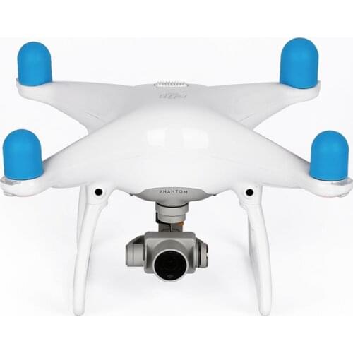 4 pcs Protective Drone Motor Cover Cap Soft Silicone Case Guard For DJI Phantom 2 3 4 4 Pro F450 Quadcopter Motor Case Guard