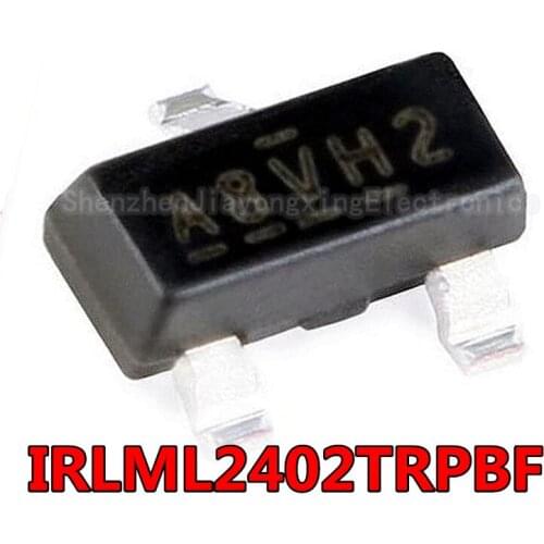 50pcs IRLML2402TRPBF SOT-23 IRLML2402 SOT23 SMD Power MOSFET new and original