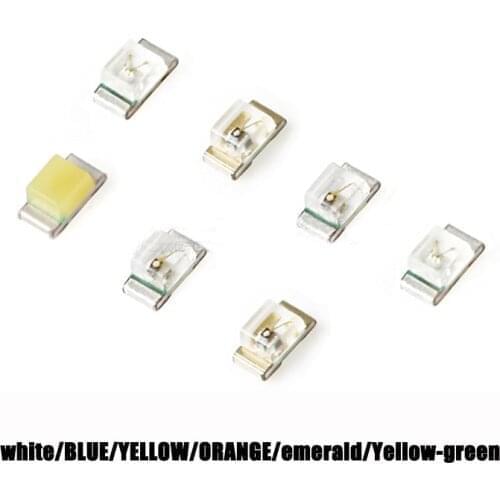 Free Shipping 1000pcs SMD 0402 Led Diode 0402 Super Bright white RED Green Yellow Blue SMD light-emitting diode LED Chip