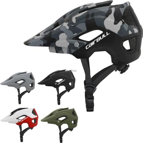 Cairbull Cycling Riding Helmet Lightweight Road Bike In-mold Safety Head Protective Bicycle Helmet with Removable Visor