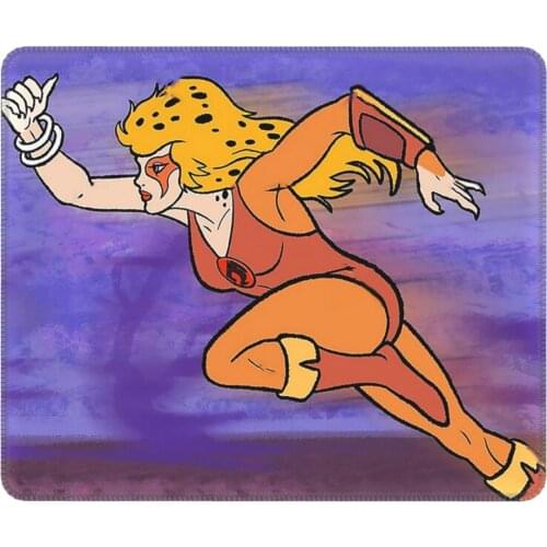 Cheetara Thundercats Awesome Mouse Pad Lockedge Mat Pads Natural Rubber Computer Keyboard Desk Pad
