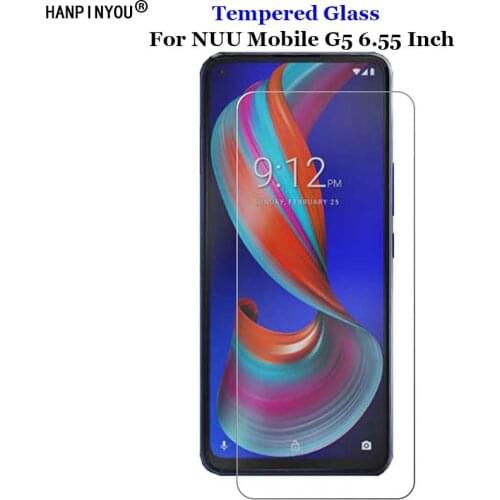 For NUU Mobile G5 6.55" Tempered Glass 9H 2.5D Premium Screen Protector Protection Film