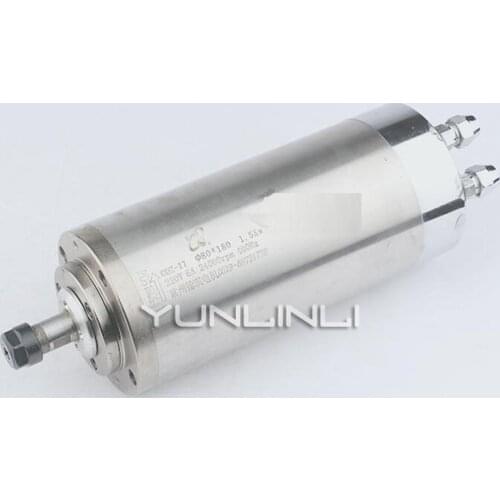 Engraving Machine Spindle Motor 1.5KW 80 Diameter Water Cooled Motor 24000 rpm High Speed Engraving Machine Accessories