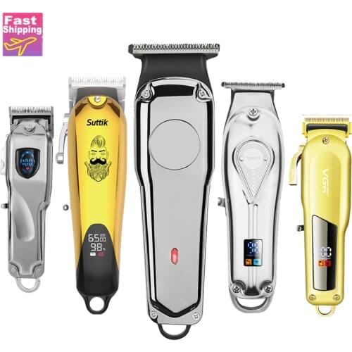 LCD High-Power Hair Clipper 2021 New Hair Clipper Machine Hair Cutting Beard Professional Barber Hair Clipper Mower Shaver Trim