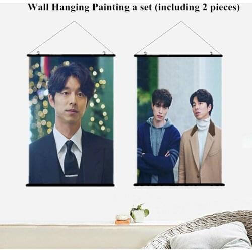 Kpop Gong Yoo Hanging Wall Painting 40cmx60cm woman gift home decor wall picture Poster