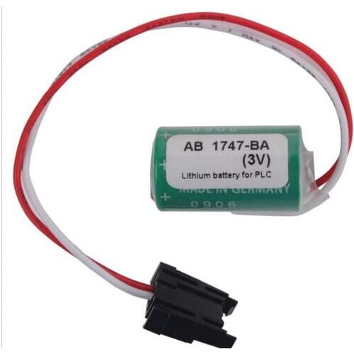 New for Allen Bradley PLC AB 1747-BA, 1769-BA, 1747-BAS, B9650T Li-ion PLC Battery 3.0V. 850mAh Battery for CR14250SE