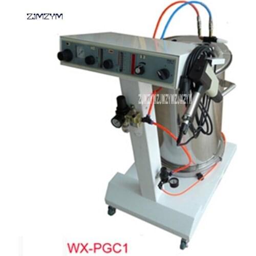 New Powder Coating Equipment WX-PGC1 Sprayer Electrostatic Spray Machine Powder Coating Machine 110V / 220V 50W 55L Hot Selling