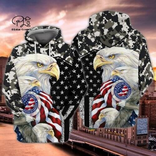 PLstar Cosmos 3DPrint Newest Army Soldier Veteran Art Men/Women Cozy Hrajuku Casual Streetwear Hoodies/Zip/Sweatshirt T-17