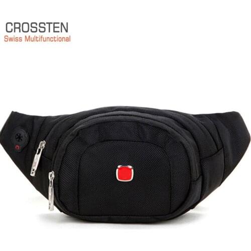 Swiss Multifunctional Waist Pack Anti theft Pouch Belt bag fanny pack waist bag Slender Waterproof Riding pouch Coin purse