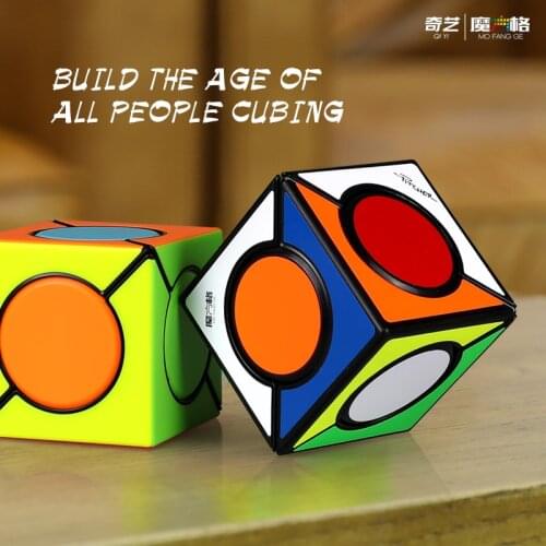 Qiyi New Neo Cubes Square Skew Magic Cubes mofangge Fangyuan Cubo Magico Professional Speed Puzzle Cubes Toys For Children Adult