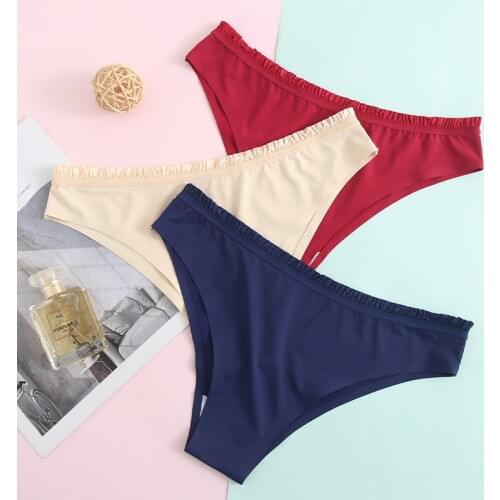 Hot Silk Sexy Women Thongs g string Seamless Panties Female Underwear Sexy Tanga Panties Women Low-Rise Lingerie Panty Intimates