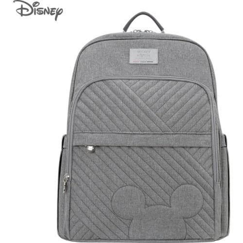Disney Baby Diaper Bag Maternity Nappy Bag Baby Care Mummy Travel Backpack Large Capacity Mickey Minnie Fashion Bag