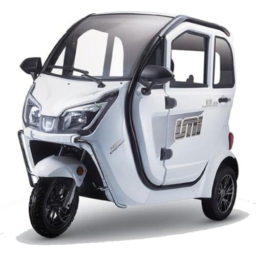 Three Wheels Tuk Tuk Car for sale Mini Adult Electric Tricycles Passenger Vehicles Fully Enclosed Shed