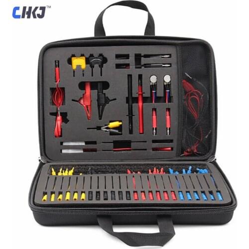 CHKJ Analog Resistance Signal and Airbag Includes a Variety of Test Terminals Automotive Lead Test Diagnostic Tool Kit