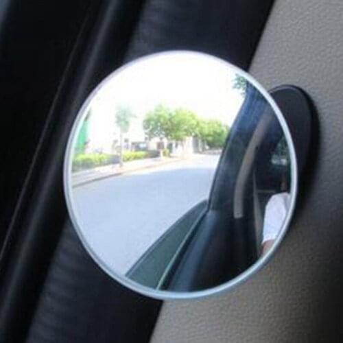 Car Sub Mirrors Door Side Mirror 360 Degree Rotatable Car Blind Spot Mirror Car Interior Rearview Mirror