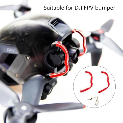 Aluminum Alloy Drone Gimbal Bumper for DJI FPV Combo B-Shape Gimbal Camera Protective Bumper Bars for DJI FPV Drone Accessories
