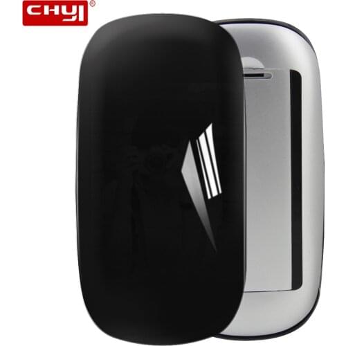 Silent Slim Wireless Touch Scroll Mouse 1200DPI Ergonomic Optical With USB Receiver For Mac Apple Microsoft Computer