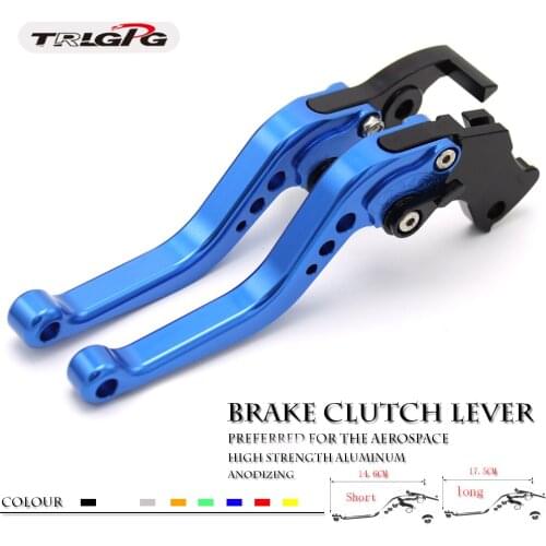 CNC Motorcycle Accessories Short/long brake clutch lever For Kawasaki ZXR400 all years