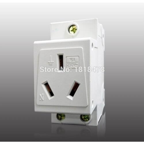 AC30-3 Factory Building Modular AC Power Socket 16A for Australia Plug