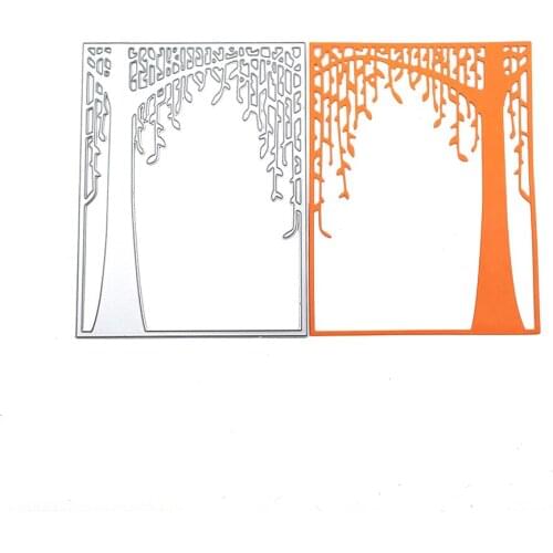 Julyarts Willow Tree Dies Scrapbooking Mold For DIY Scrapbooking Album Paper Cards Decorative Crafts Embossing Die Cuts