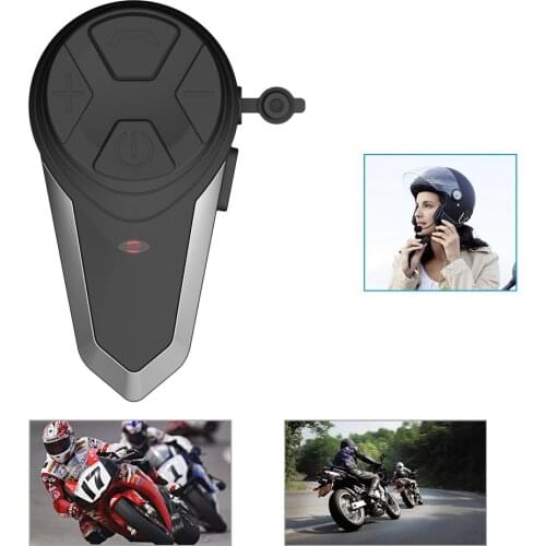 Motorcycle Helmet Walkie-talkie BT-S3 1km Wireless Bluetooth Headset Charging Intercom Waterproof Sunscreen Double Walkie-talkie