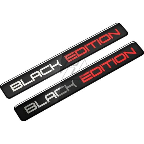 Black Edition Sticker Motorcycle Tank Decal Case for Kawasaki Honda BMW Suzuki Aprilia Moto Motorbike Decal Stickers