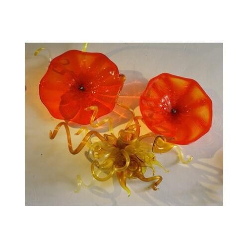 Modern Art Decortions Hand Blown Stained Glass Wall Lamps