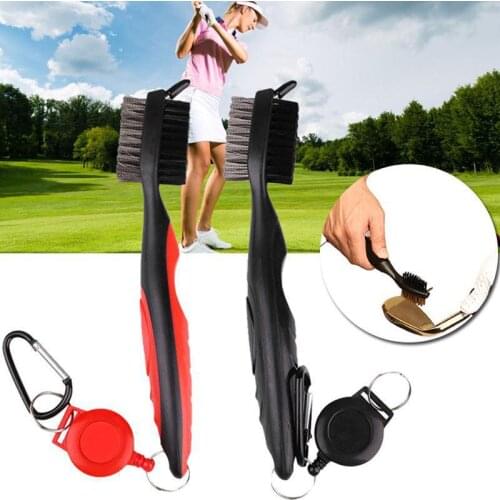 New 2 Sided Golf Club Brush Golf Groove Cleaning Brush Golf Putter Wedge Ball Groove Cleaner Kit Cleaning Tool Golf Accessories