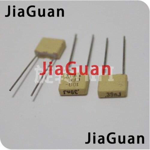 20PCS NEW EVOX CFR5 390PF 100V 63V P5MM yellow EVOX-RIFA CFR 390P 100VDC 391 0.39NF 63VDC