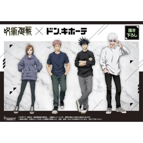 NEW Anime Jujutsu Kaisen Gojo Satoru Yuji Itadori Daily Clothes Series Acrylic Stand Figure Model Plate Desktop Decor Toy