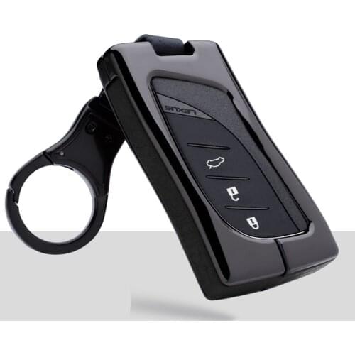 Fashion Galvanzed Alloy&Leather Car Key Case For Lexus NX GS RX IS ES GX LX RC UX US 200 250 250h 260h 300h 350LS 450H 2018 2019