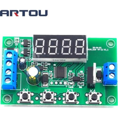 Single Trigger Timing Cycle Delay Power Tube Mos Tube FET Switch Module 7-24V