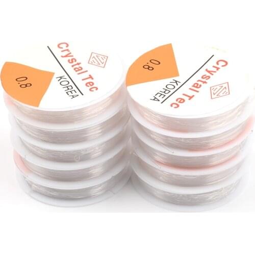Plastic Crystal DIY Beading Stretch Cords Elastic Line Jewelry Making Supply Wire String Jeweleri Thread String Thread