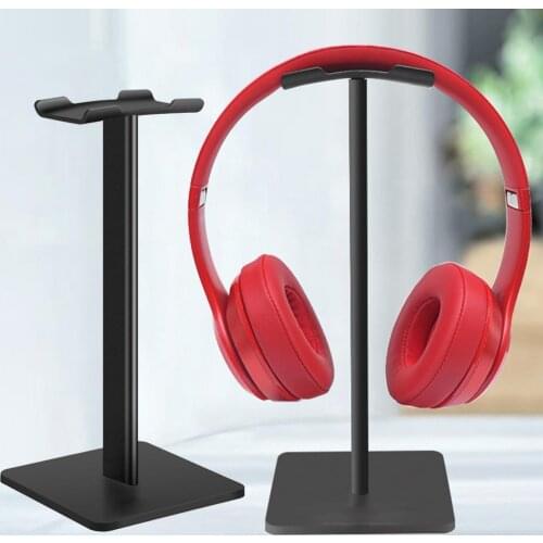 Headphone Stand Earphone Hanger Aluminum Headset Table Display Stand Holder Rack Multi-use Headphone Stand Desktop Organizer