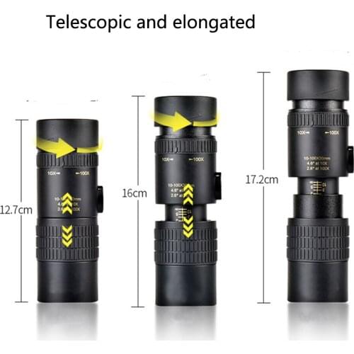 Portable 10-30x30 High Magnification Zoom Binoculars High Quality Monoculars Outdoor Sports Hunting Camping Quality Binoculars