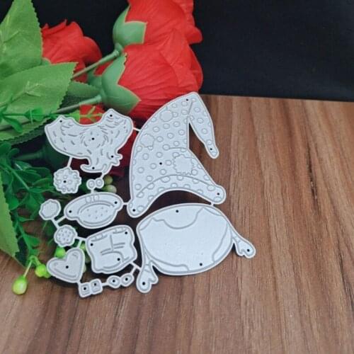 Christmas Santa Claus DIY Scrapbooking Carbon Steel Cutting Dies Photo Album Embossing Paper Cards Making Stencil Decor