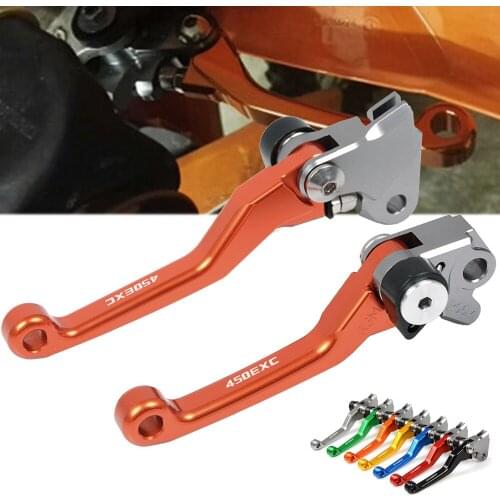 DirtBikes Motorbikes Motocross Pivot Brake Clutch Levers For EXC450 EXC 450 CNC Aluminum Motorcycle Accessories Pivot Levers