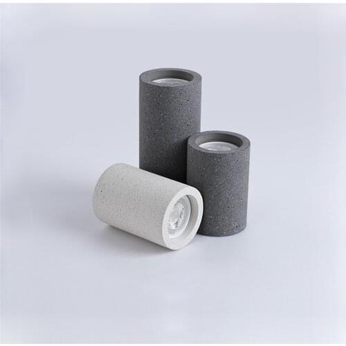 Modern Led Cement Ceiling Lamp Industrial Style Minimalist Home Lighting Fixtures Ccorridor Aisle Porch Spotlight Ceiling Light