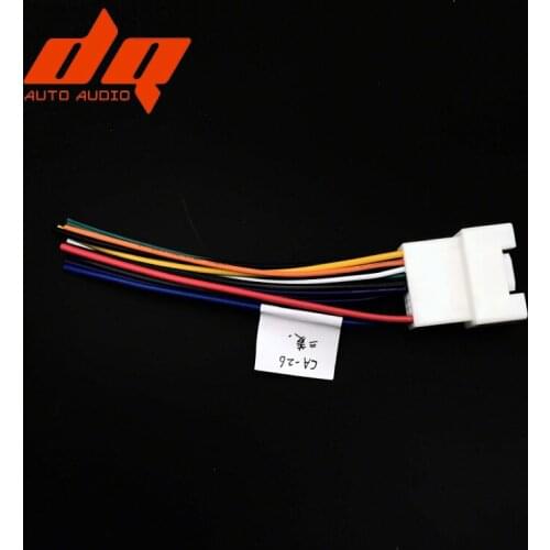 For Mitsubishi Sound Conversion Special Connector Cut-free Plug Female Connector Tail Cable Car Audio Plug