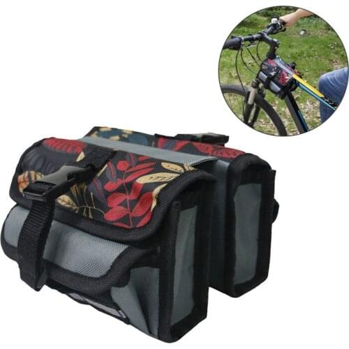 Bicycle Storage Front Beam Bag Top Tube Bag Mountain Biking Bike Front Bag Riding Equipment