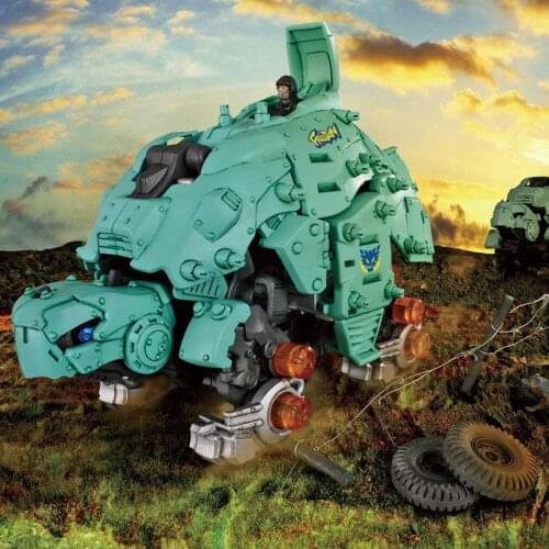 TAKARA TOMY Transformers Action Figure ZOIDS South Mechanical Animal Electric Assembly Movable Model Male Toy ZW05 Gannontoise