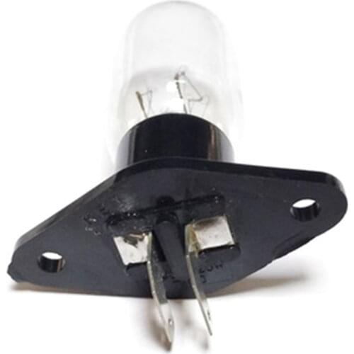 Y98B 2A 240V 25W Microwave Oven Bulb Refrigerator Lighting Bulb Base with Holder
